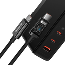 Baseus GaN5 Pro 140W Telefon Tablet Macbook Şarj Cihazı (2xUSB-C + USB)