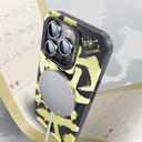 Apple iPhone 14 Pro Max Uyumlu Kılıf Magsafe Şarj Özellikli Benks Casebang Calligraphy Joy Kapak - 5