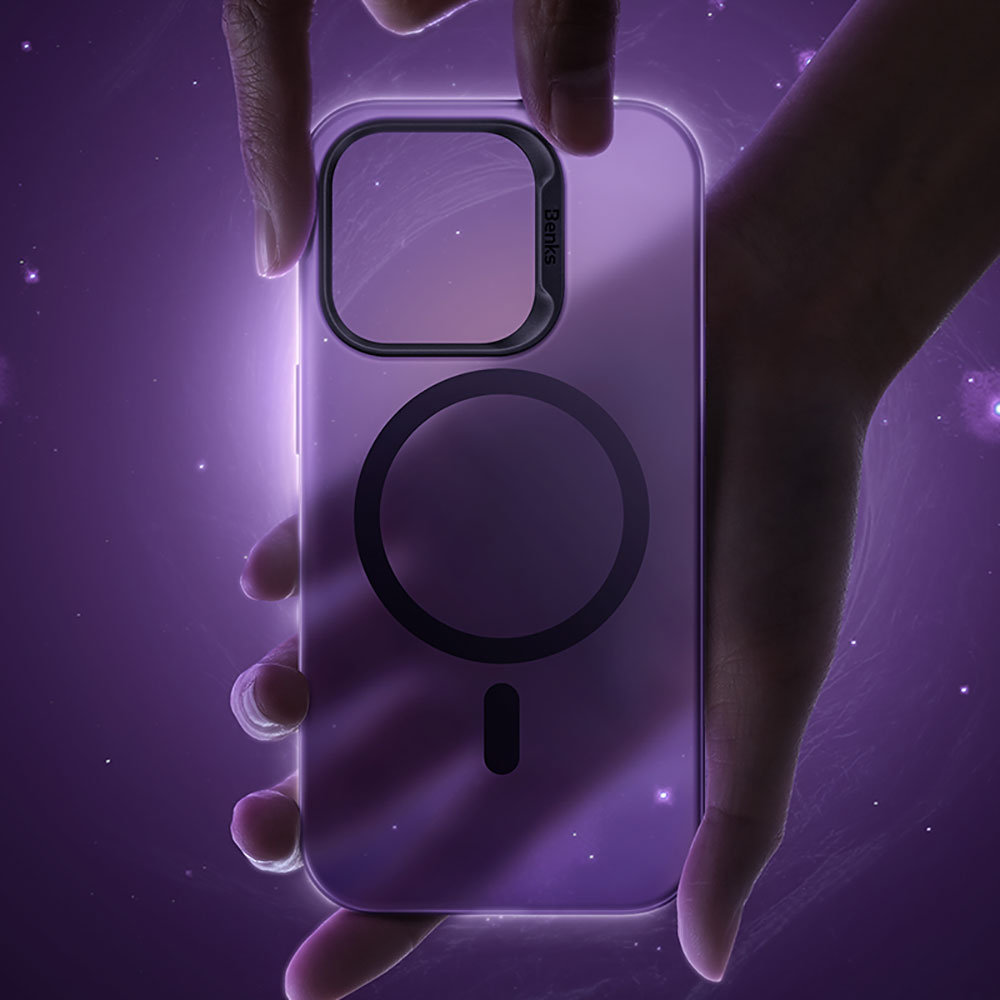 Apple iPhone 14 Pro Uyumlu Kılıf Magsafe Şarj Özellikli Benks Lucid Armor Kapak - 2
