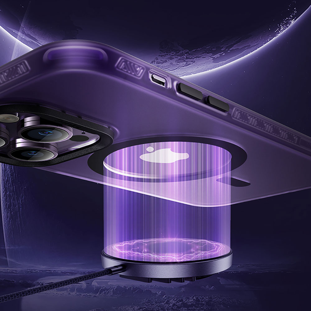 Apple iPhone 14 Pro Uyumlu Kılıf Magsafe Şarj Özellikli Benks Lucid Armor Kapak - 10