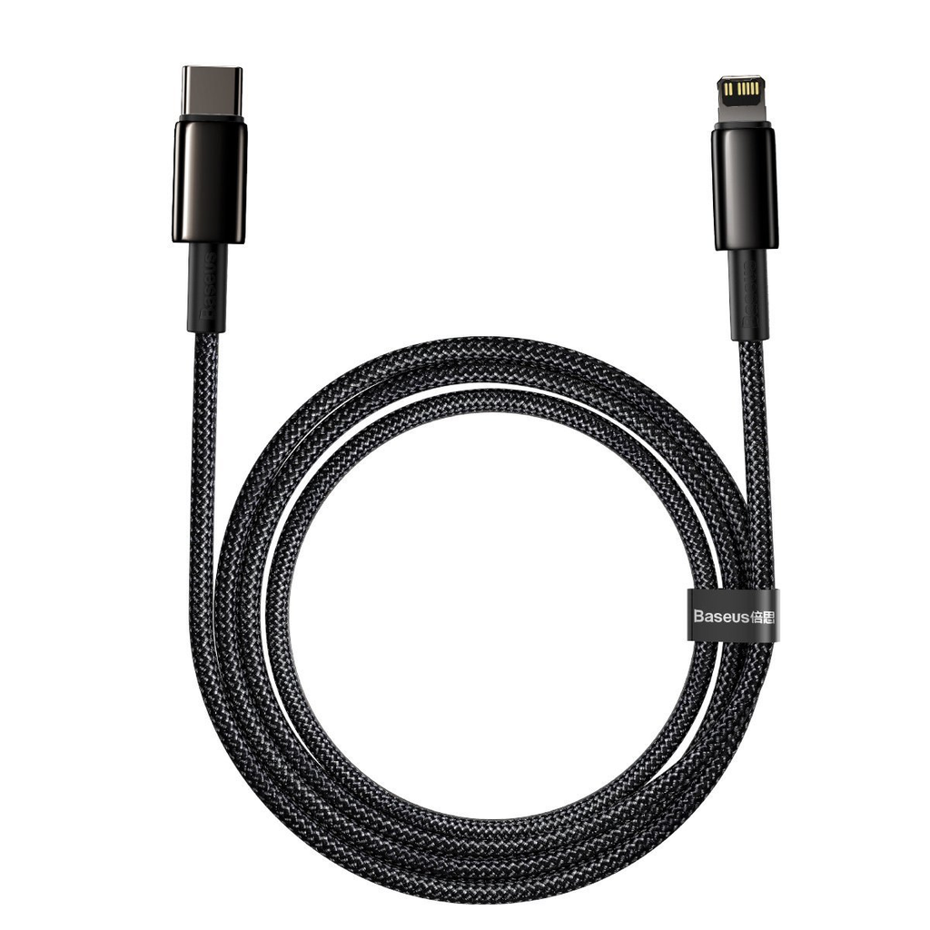 Baseus Tungsten Gold Type-C to iP PD 20W 2 Metre Fast Charging Data Cable
