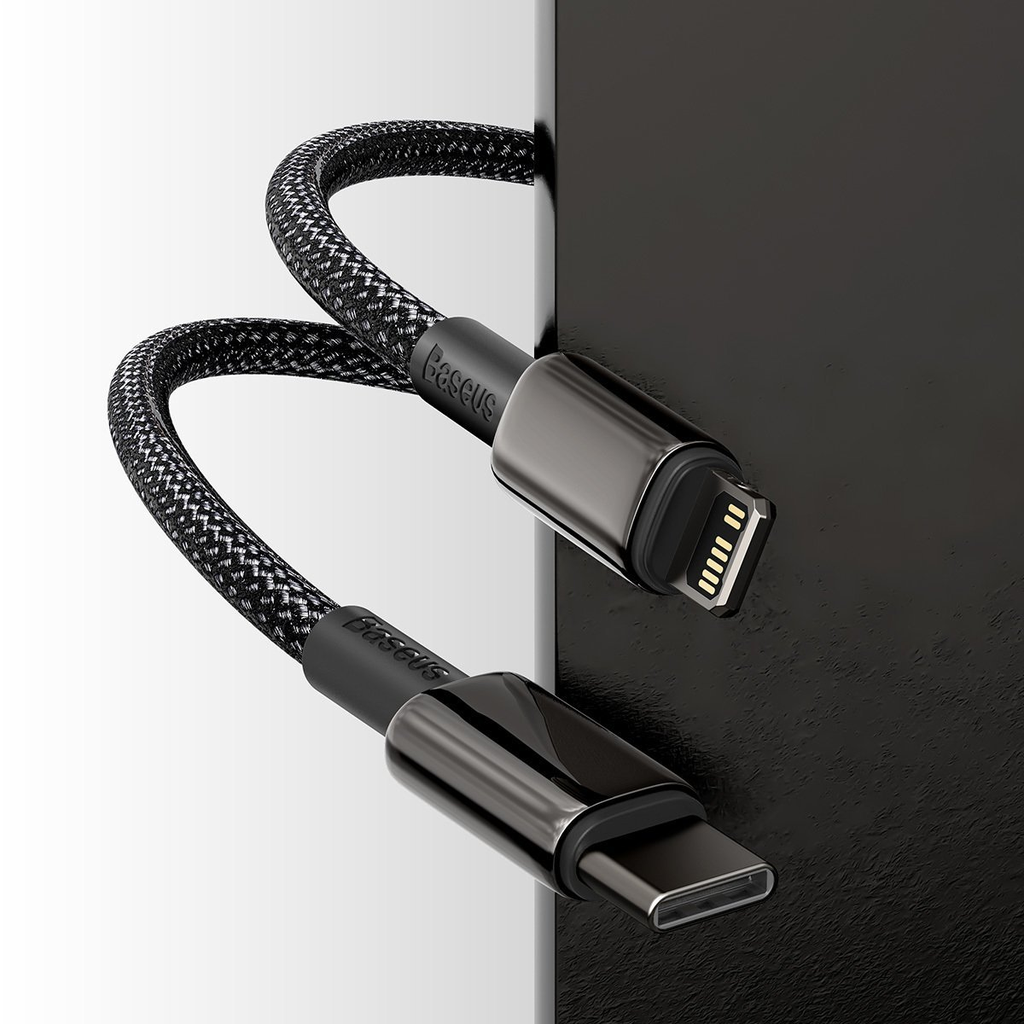 Baseus Tungsten Gold Type-C to iP PD 20W 2 Metre Fast Charging Data Cable