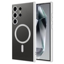 Samsung Galaxy S24 Ultra Uyumlu Kılıf Kamera Korumalı Magsafe Wireless Şarj Özellikli Zore Demre Kapak - 3
