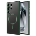 Samsung Galaxy S24 Ultra Uyumlu Kılıf Kamera Korumalı Magsafe Wireless Şarj Özellikli Zore Demre Kapak - 4