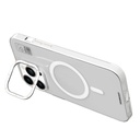 Apple iPhone 14 Pro Uyumlu Kılıf Magsafe Şarj Özellikli Standlı YoungKit Hermit Bracket Serisi Kapak - 9