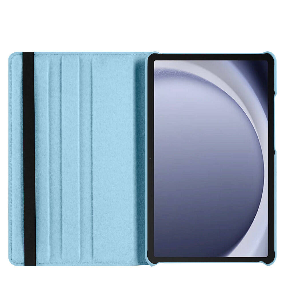 Samsung Galaxy Tab A9 Uyumlu Zore Dönebilen Standlı Kılıf - 7