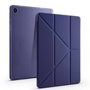 Samsung Galaxy Tab A9 Uyumlu Kılıf Zore Tri Folding Kalem Bölmeli Standlı Kılıf - 1