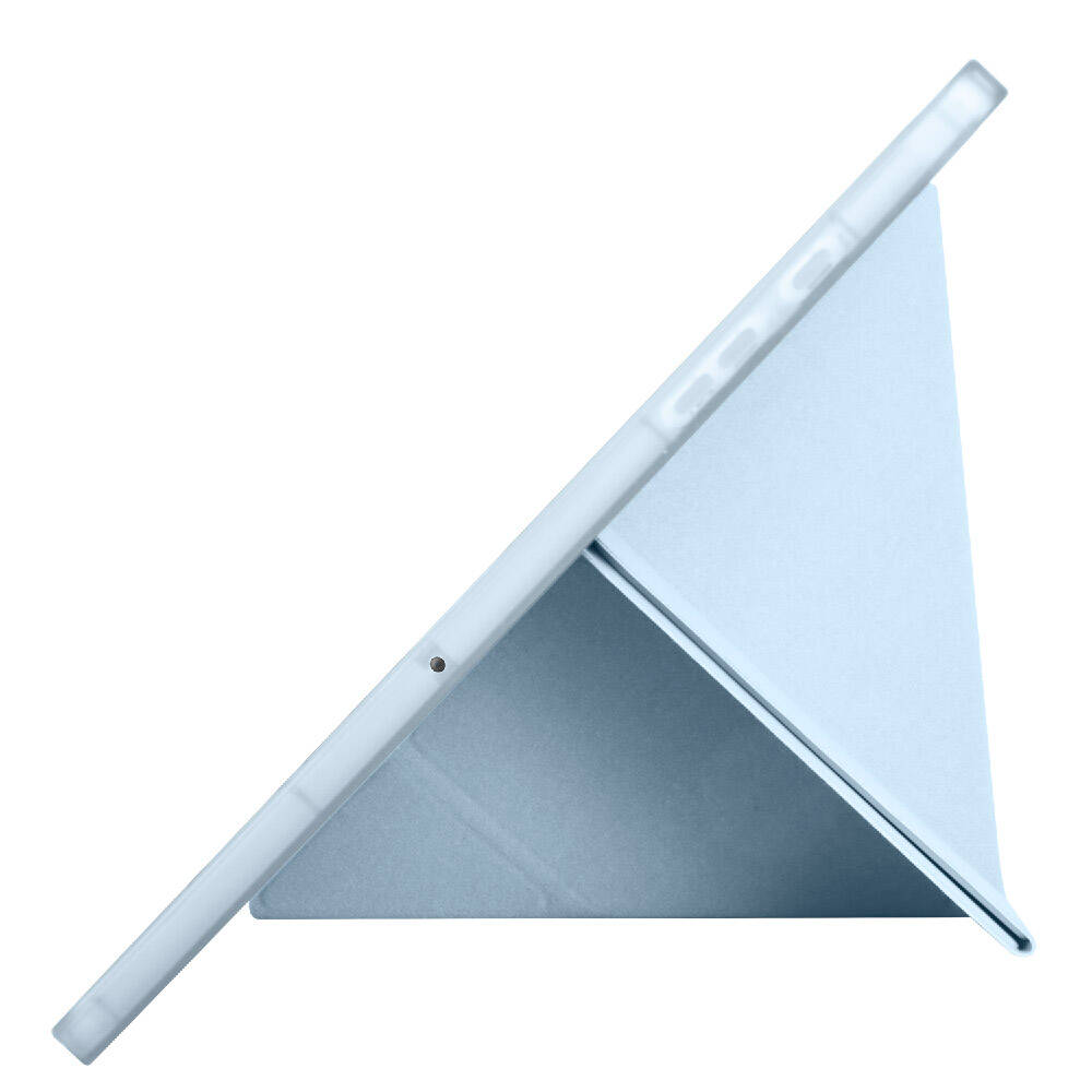 Samsung Galaxy Tab A9 Uyumlu Kılıf Zore Tri Folding Kalem Bölmeli Standlı Kılıf - 8