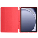 Samsung Galaxy Tab A9 Uyumlu Kılıf Zore Tri Folding Kalem Bölmeli Standlı Kılıf - 20