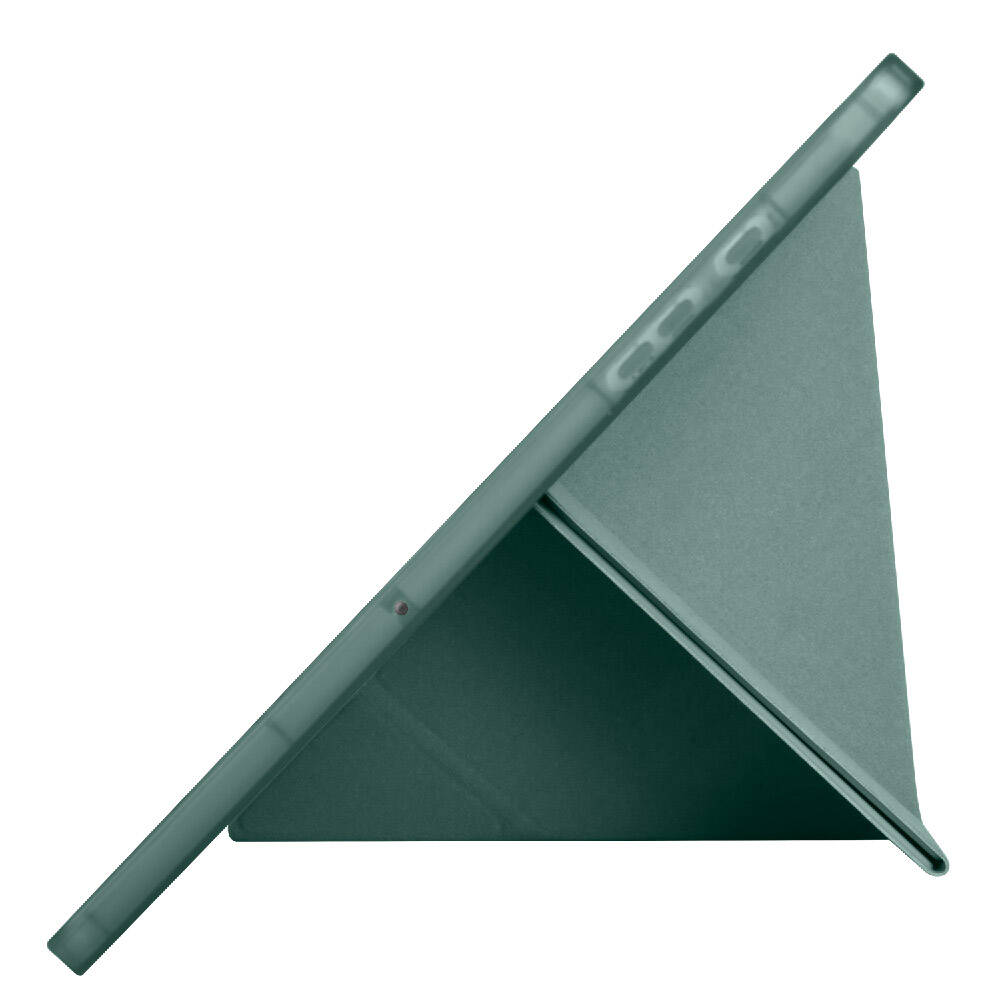 Samsung Galaxy Tab A9 Uyumlu Kılıf Zore Tri Folding Kalem Bölmeli Standlı Kılıf - 46