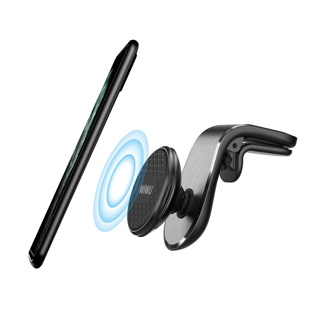 Wiwu CH006 360 Derece Dönebilen Havalandırma Tasarım Araç Telefon Tutucu - 4