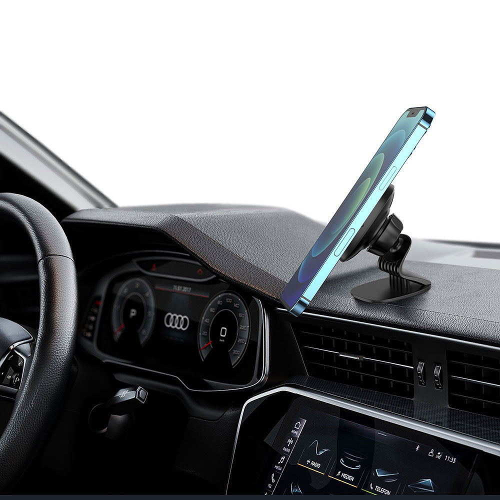 Wiwu CH007 360 Derece Dönebilen Magnetik Düz Zemin Versiyon Araç Telefon Tutucu - 4