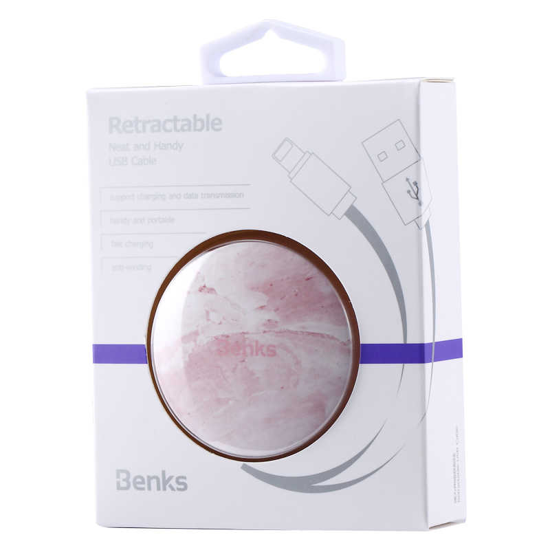Benks D28 Retractable Lightning Kablo - 8