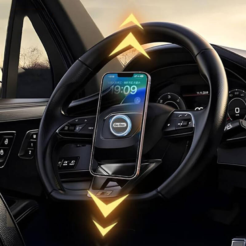Go Des GD-HD307 Magnetik 360° Dönebilen Direksiyon Araç Telefon Tutucu - 2