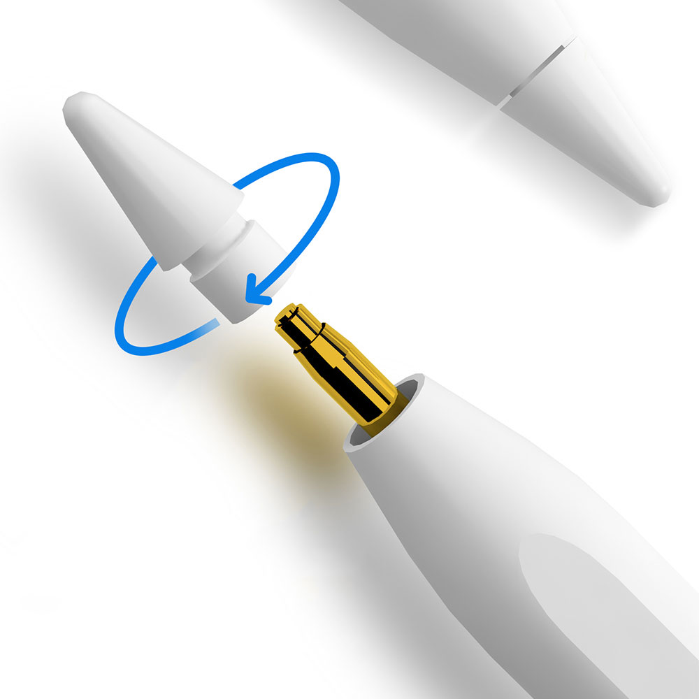 Zore Pencil 11 Palm-Rejection Magnetik Şarj ve Eğim Özellikli Dokunmatik Çizim Kalemi - 1