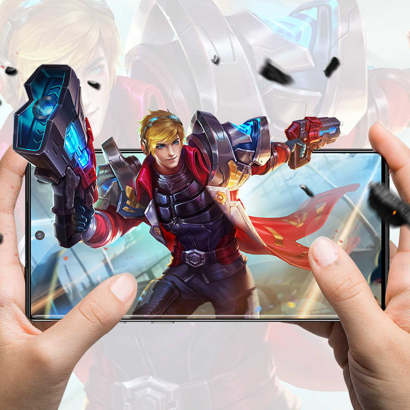 Samsung Galaxy Note 10 Plus Uyumlu Benks X Pro + Curved Glass Ekran Koruyucu - 5