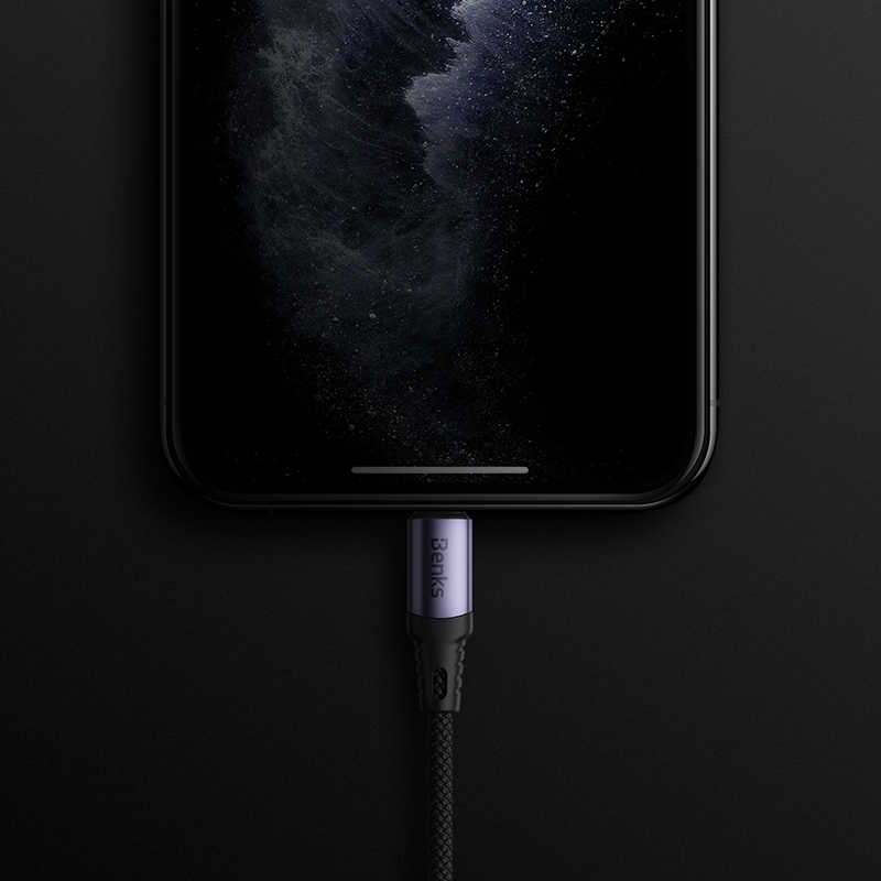 Benks M16 MFI Speedywind PD - Lightning Fast Charging Kablo - 2