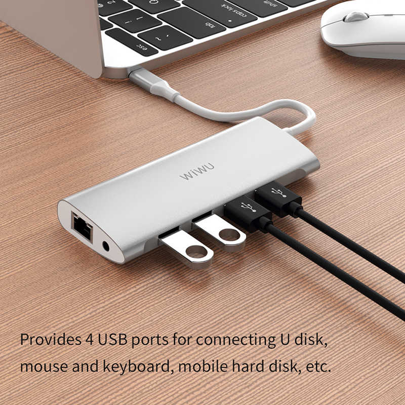 Wiwu Alpha 11 in 1 Type-C Hub - 5