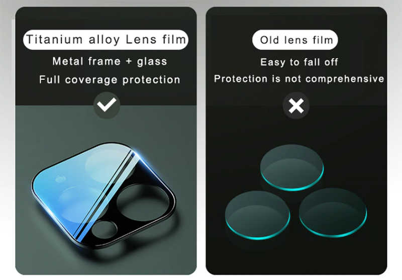 Apple iPhone 11 Pro Uyumlu Benks Kamera Lens Koruyucu - 1