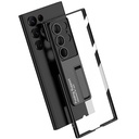 Samsung Galaxy S24 Ultra Uyumlu Kılıf Kamera Korumalı Şeffaf Tasarımlı Zore Lego Standlı Kapak - 3