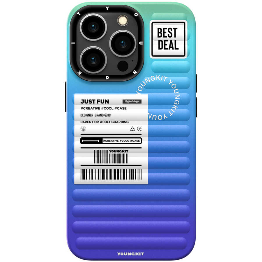 Apple iPhone 14 Pro Max Uyumlu Kılıf YoungKit The Secret Color Serisi Kapak - 2
