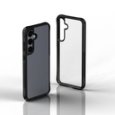 Samsung Galaxy S24 Uyumlu Kılıf Şeffaf Sert PC Arka Yüzey Tasarımlı Zore Edo Kapak - 1