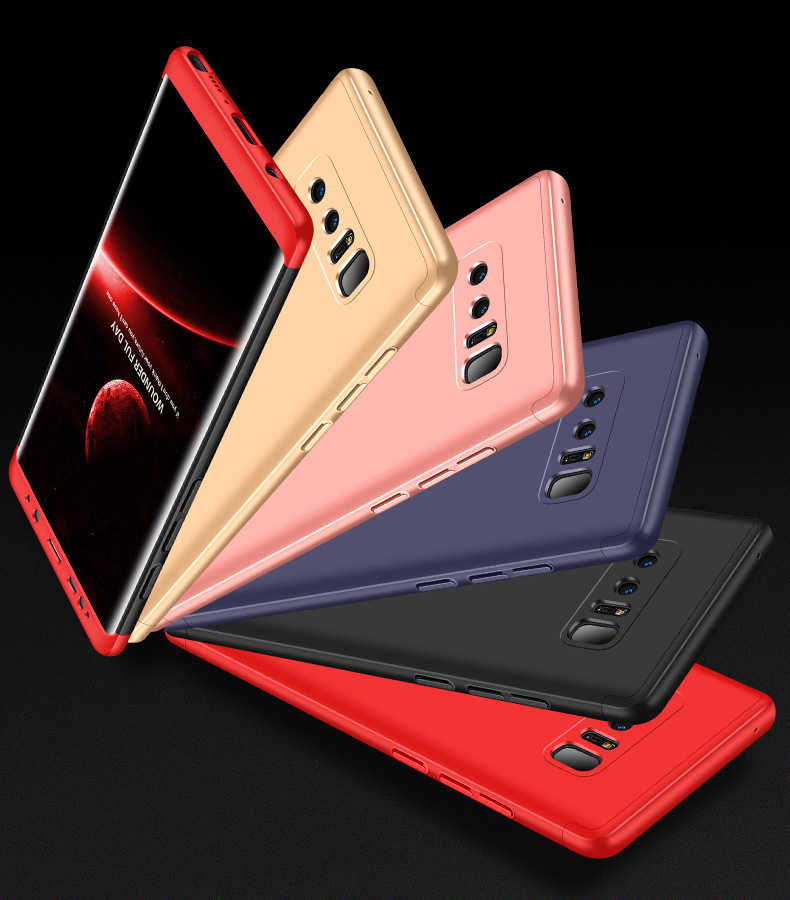 Samsung Galaxy Note 8 Uyumlu Kılıf Zore Ays Kapak - 4