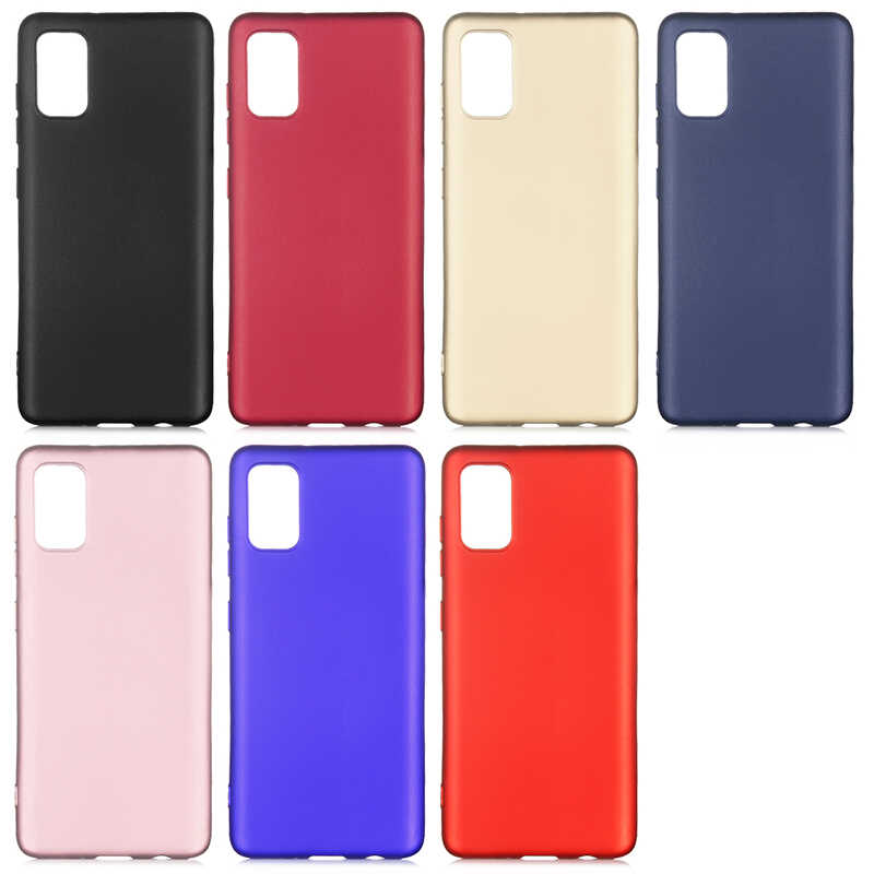 Samsung Galaxy A41 Uyumlu Kılıf Zore Premier Silikon Kapak - 1