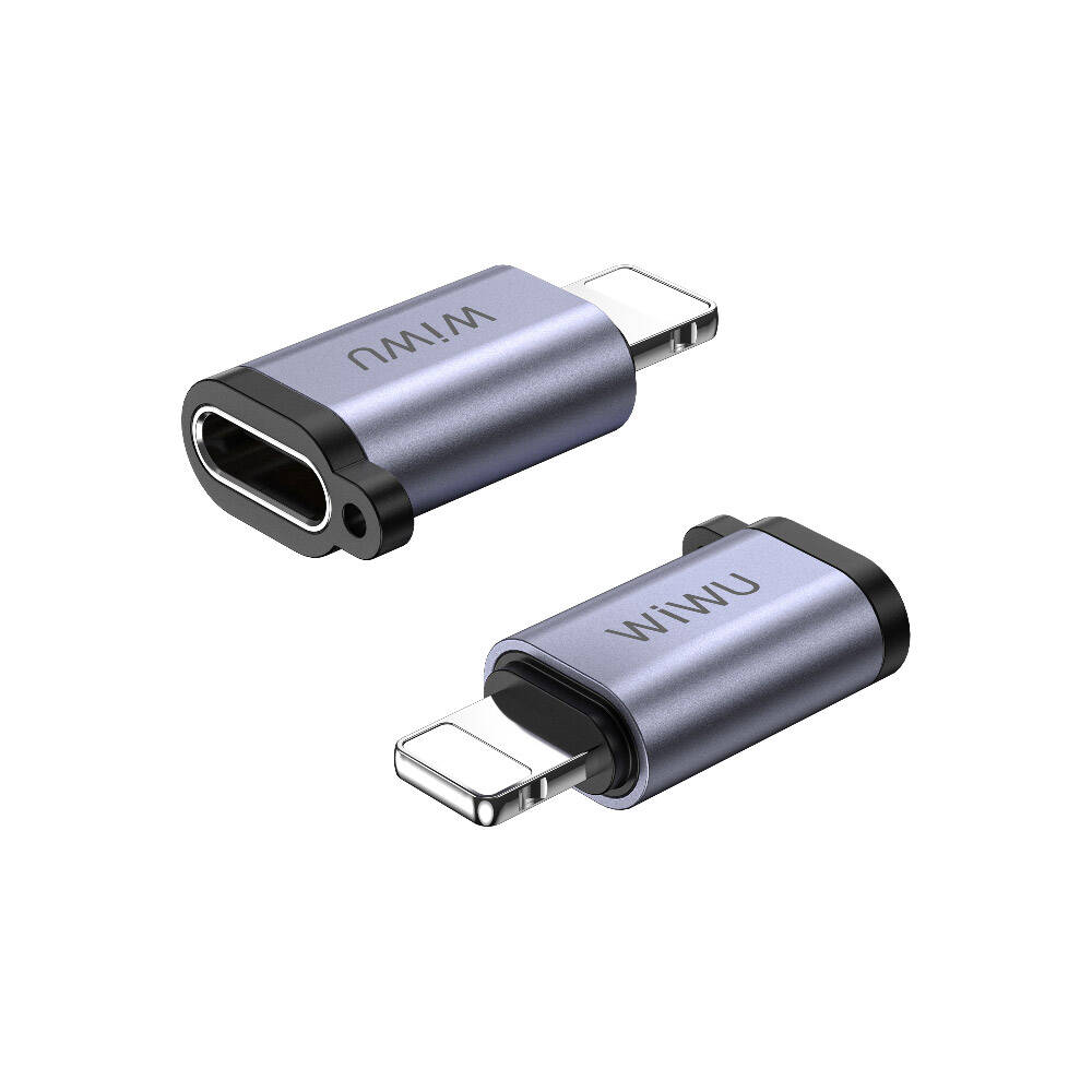 Wiwu Wi-C031 Concise Serisi 3in1 Type-C to USB-A/Type-C/Lightning Adaptör Paketi - 1