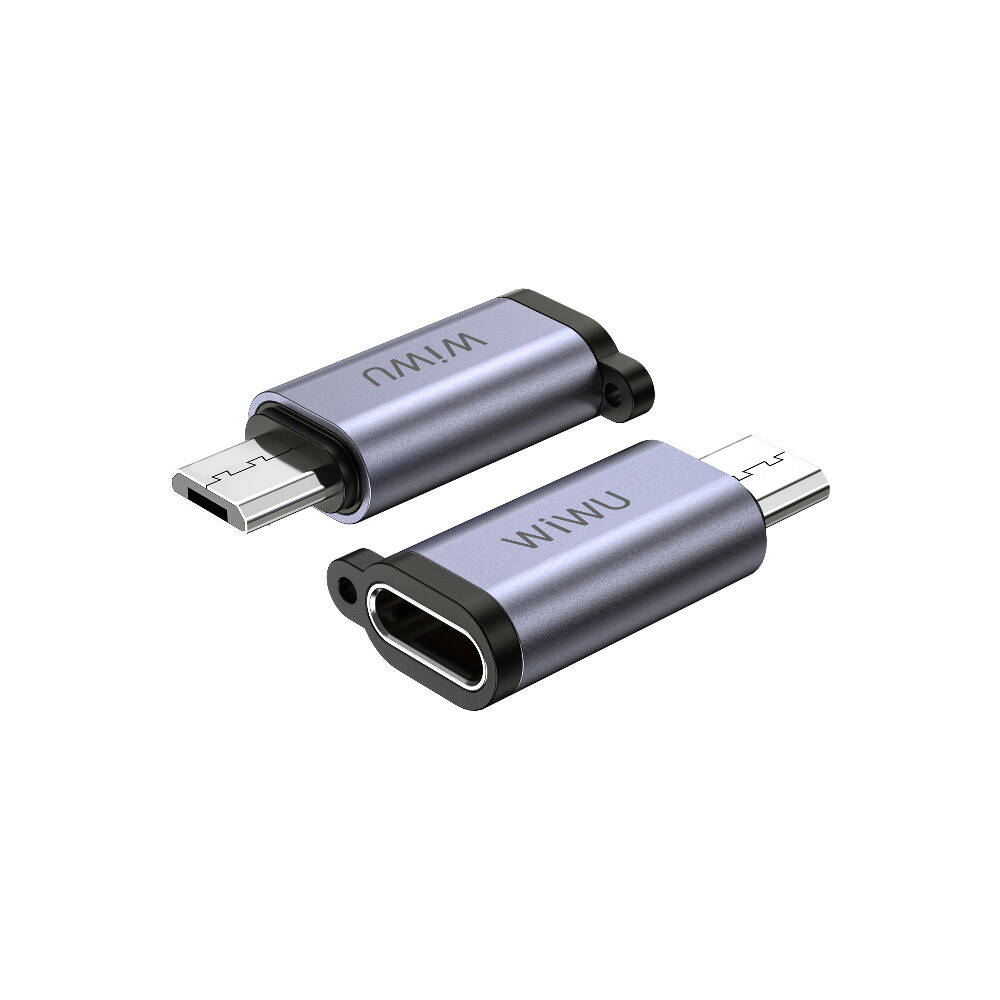Wiwu Wi-C031 Concise Serisi 3in1 Type-C to USB-A/Type-C/Lightning Adaptör Paketi - 3
