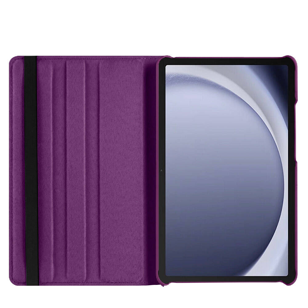 Samsung Galaxy Tab A9 Plus Uyumlu Zore Dönebilen Standlı Kılıf - 3