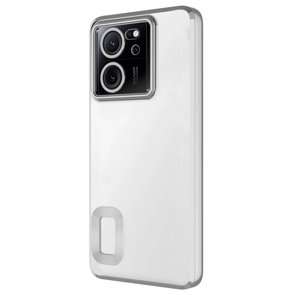 Xiaomi Mi 13T Pro Uyumlu Kılıf Kamera Korumalı Logo Gösteren Zore Omega Kapak - 2
