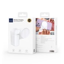 Wiwu Wi-W016 Wireless Şarj ve Bluetooth Selfie Özellikli Kamera Tutamaçlı Powerbank 10W 4500mAh - 3