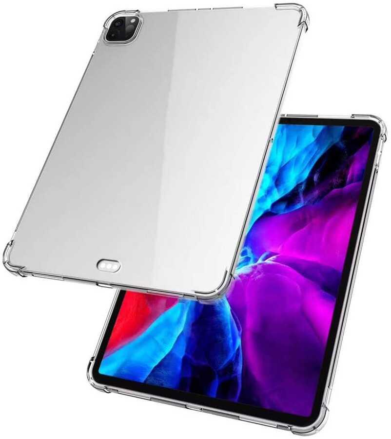 Apple iPad Pro 12.9 2020 Uyumlu (4.Nesil) Kılıf Zore Tablet Nitro Anti Shock Silikon Kapak - 5