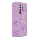 Xiaomi Redmi Note 8 Pro Uyumlu Kılıf Kabartma Figürlü Parlak Zore Toys Silikon Kapak - 2