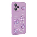 Xiaomi Redmi Note 12 Pro Plus 5G Kılıf Kabartma Figürlü Parlak Zore Toys Silikon Kapak - 2