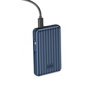Wiwu PP03 Taşınabilir Wireless Şarj ve PD Hızlı Şarj Özellikli Powerbank 15W 10000mAh - 4