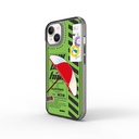 Apple iPhone 15 Uyumlu Kılıf Çift Katman Desenli Wiwu Summer Serisi Kapak - 4