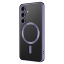 Megafox Teknoloji Samsung Galaxy S24 Uyumlu Kılıf Kamera Korumalı Magsafe Wireless Şarj Özellikli Demre Kapak - 7