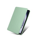 Samsung Galaxy Tab A9 Plus Uyumlu Kılıf Zore Termik Kalem Bölmeli Dönebilen Standlı Kılıf - 5