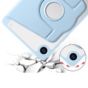 Samsung Galaxy Tab A9 Plus Uyumlu Kılıf Zore Termik Kalem Bölmeli Dönebilen Standlı Kılıf - 25