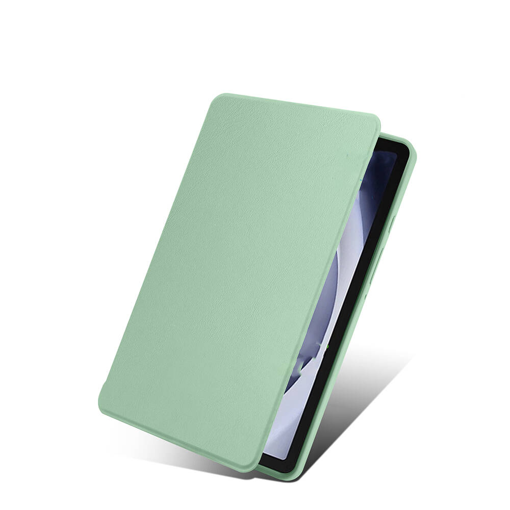 Samsung Galaxy Tab A9 Uyumlu Kılıf Zore Termik Kalem Bölmeli Dönebilen Standlı Kılıf - 6