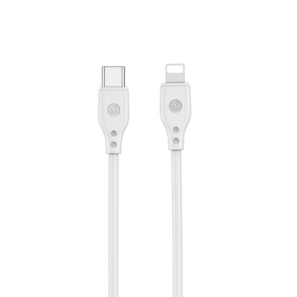 Wiwu Pioneer Wİ-C002 Ultra Esnek 30W Hızlı Şarj Özellikli Type-C to Lightning PD Kablo 1M - 8