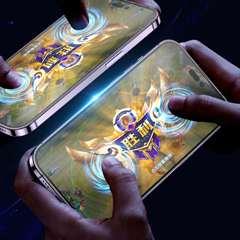 Apple iPhone 15 Pro Uyumlu Wiwu iVista Screen Matte Ultra Güçlü Temperli Mat Ekran Koruyucu - 1
