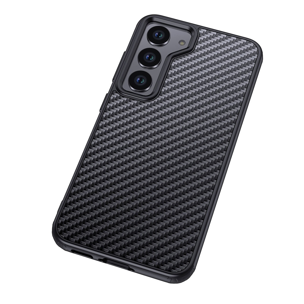 Samsung Galaxy S23 Plus Uyumlu Kılıf Aramid Karbon Fiber Magsafe Özellikli Wlons Radison Kapak - 6