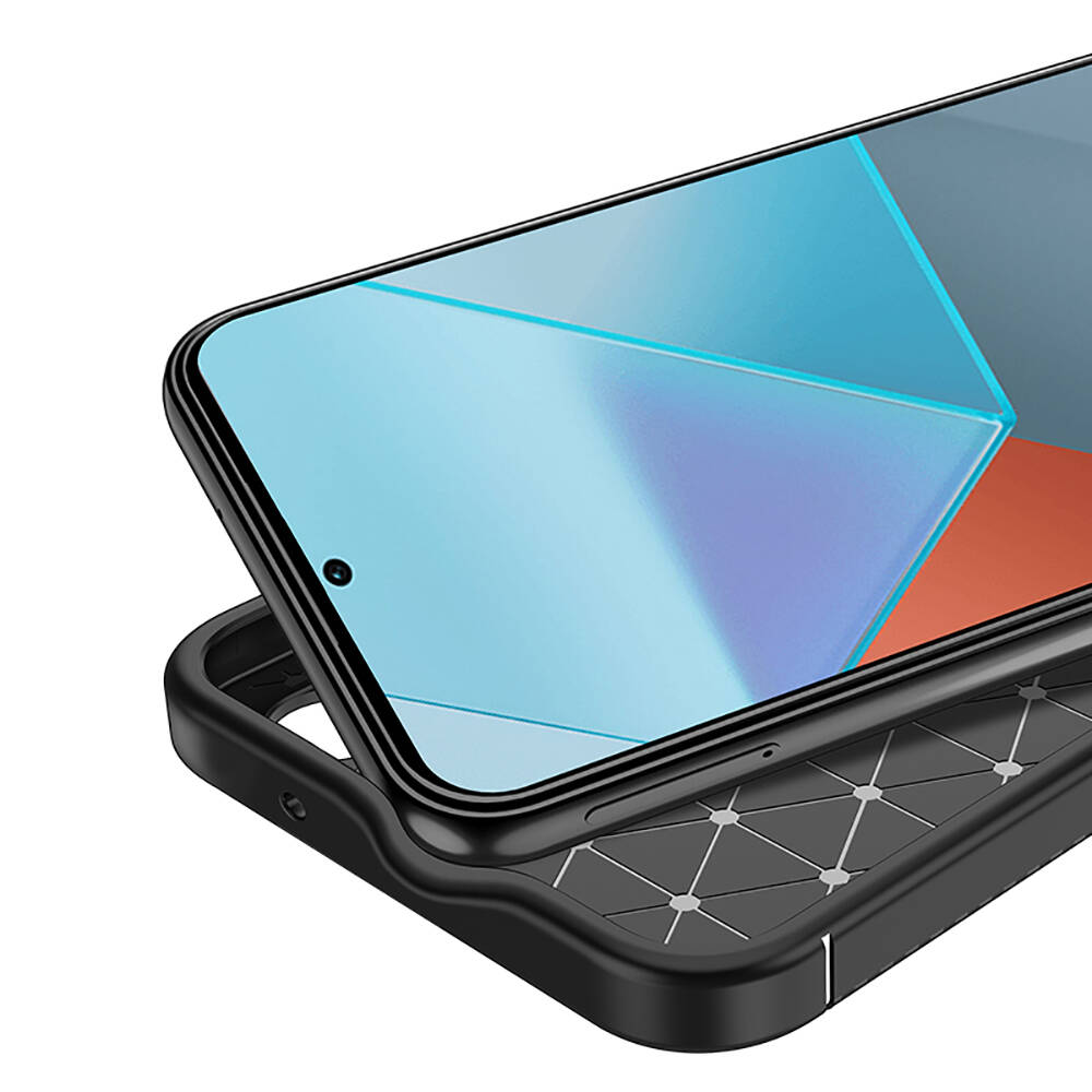 Xiaomi Redmi Note 13 Pro Uyumlu 4G Kılıf Zore Negro Silikon Kapak - 5