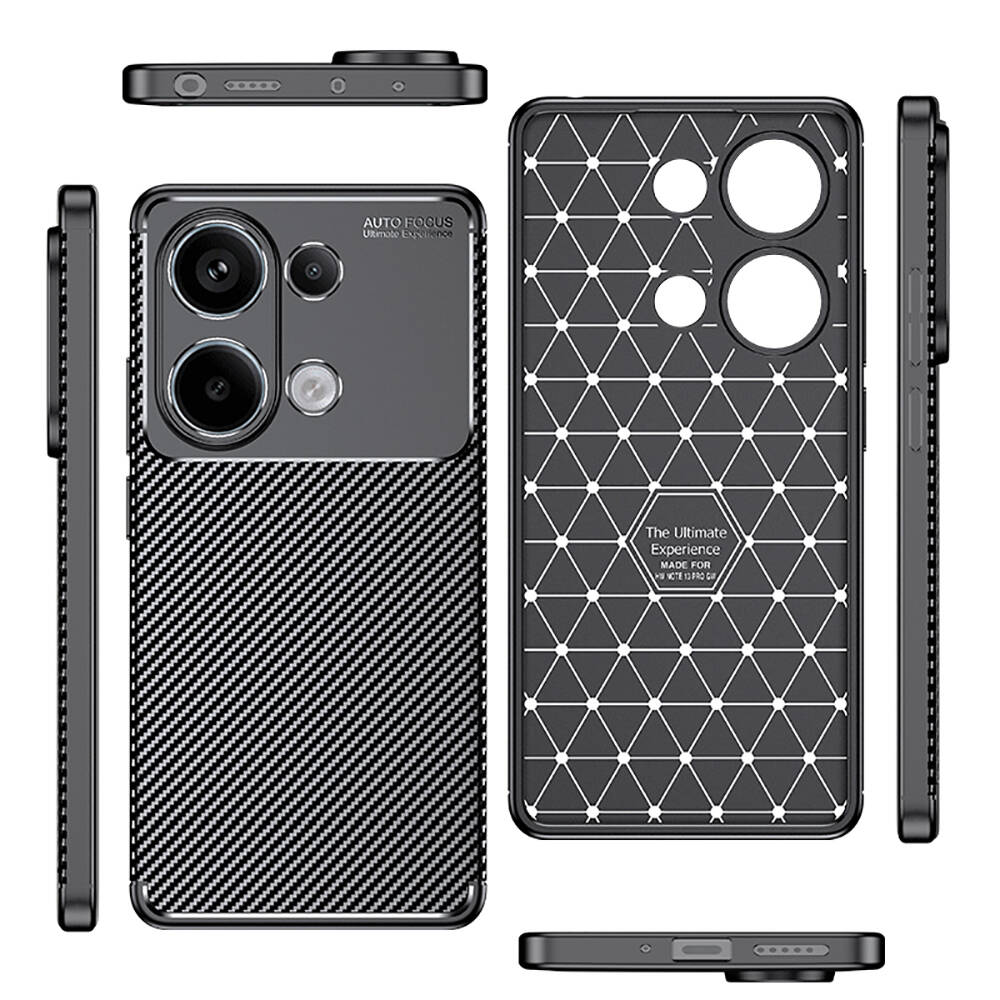 Xiaomi Redmi Note 13 Pro Uyumlu 4G Kılıf Zore Negro Silikon Kapak - 10