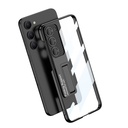 Samsung Galaxy S24 Uyumlu Kılıf Kamera Korumalı Şeffaf Tasarımlı Zore Lego Standlı Kapak - 6