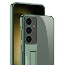 Samsung Galaxy S24 Uyumlu Kılıf Kamera Korumalı Şeffaf Tasarımlı Zore Lego Standlı Kapak - 7