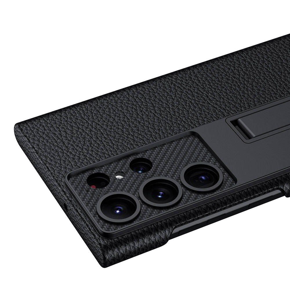 Samsung Galaxy S24 Ultra Uyumlu Kılıf Zore Kıpta Standlı Kapak - 1